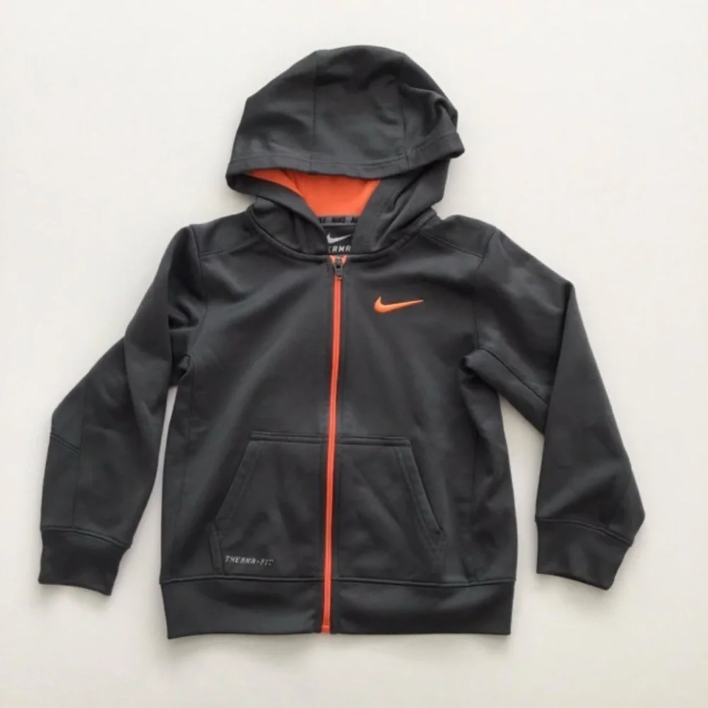 Nike black orange